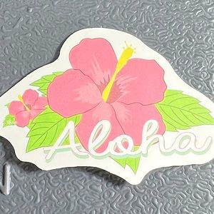 Hawaii Aloha State Ohana Shaka Travel 808 Samoan Love Single Sticker